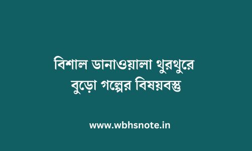 বিশাল ডানাওয়ালা থুরথুরে বুড়ো গল্পের বিষয়বস্তু