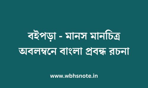 বইপড়া - মানস মানচিত্র অবলম্বনে বাংলা প্রবন্ধ রচনা